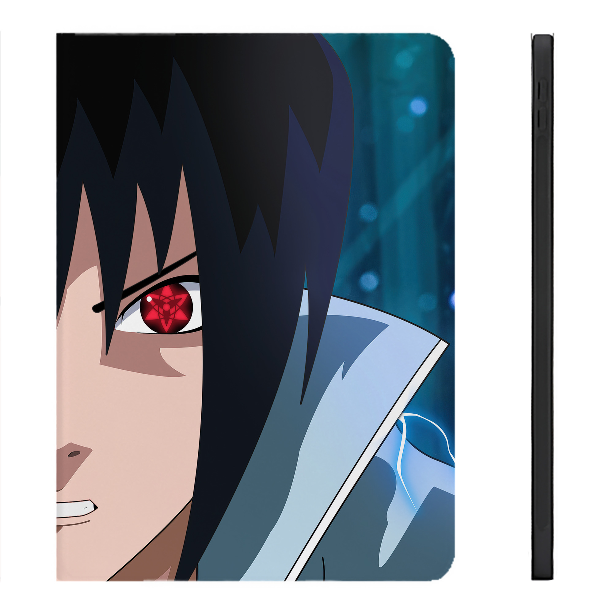 （画像用） NARUTO -ナルト- NARUTO -ナルト- 疾風伝 IPadケース ペンホルダー付き ブックスタイルデザイン